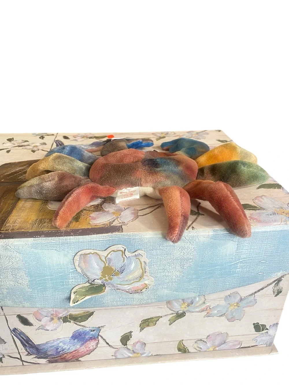 TY Beanie Babies Claude the Crab 1996 Vintage Retired Collectible Stuffed Plush